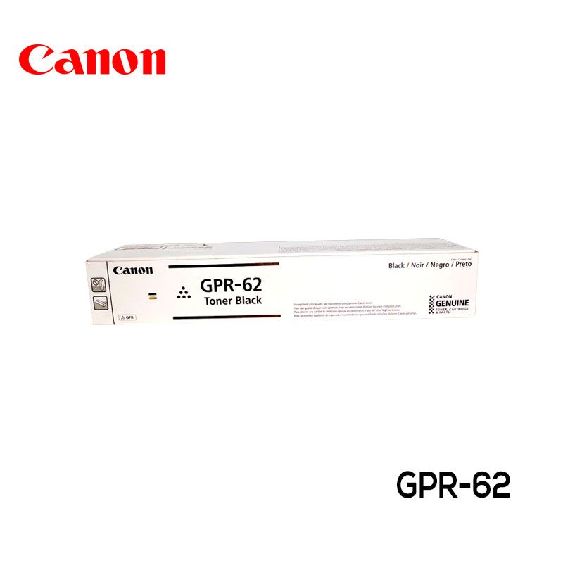 Tóner Canon GPR-62 Cartucho Negro Original