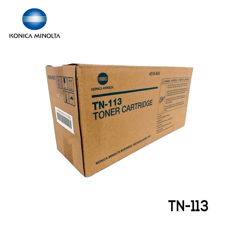 Tóner Konica Minolta TN-113 Cartucho Negro Original
