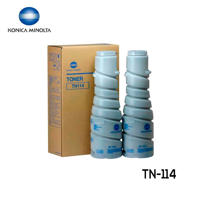 Tóner Konica Minolta TN-114 Cartucho Negro Original