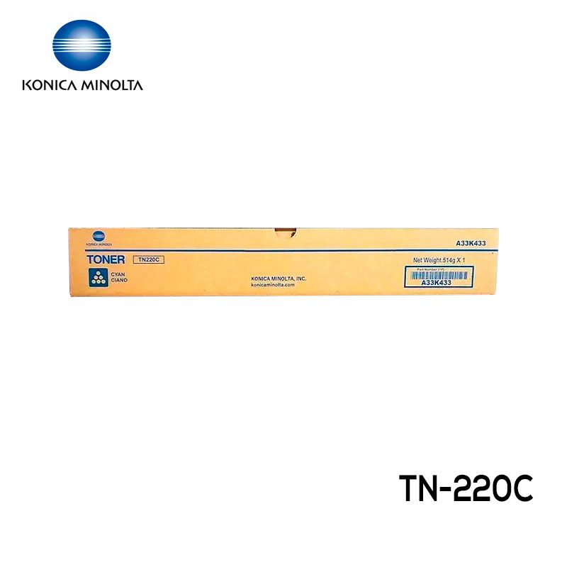 Tóner Konica Minolta TN-220C Cartucho Cyan Original