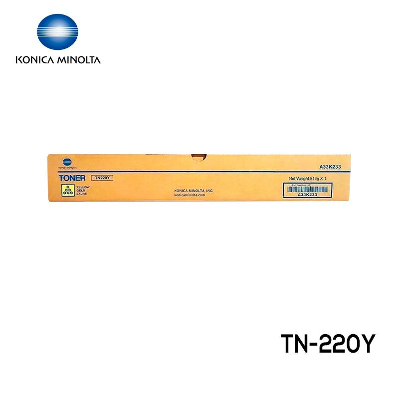 Tóner Konica Minolta TN-220Y Cartucho Yellow Original