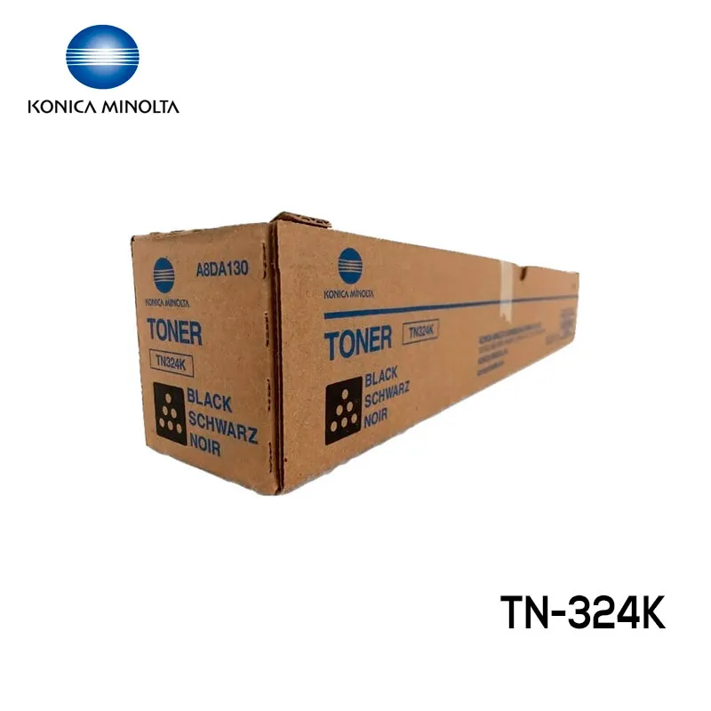 Tóner Konica Minolta TN-324K Cartucho Negro Original